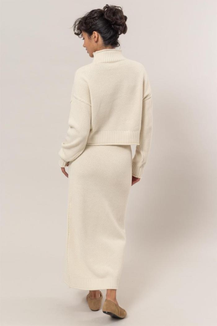 Sweater Knit Midi Skirt product image