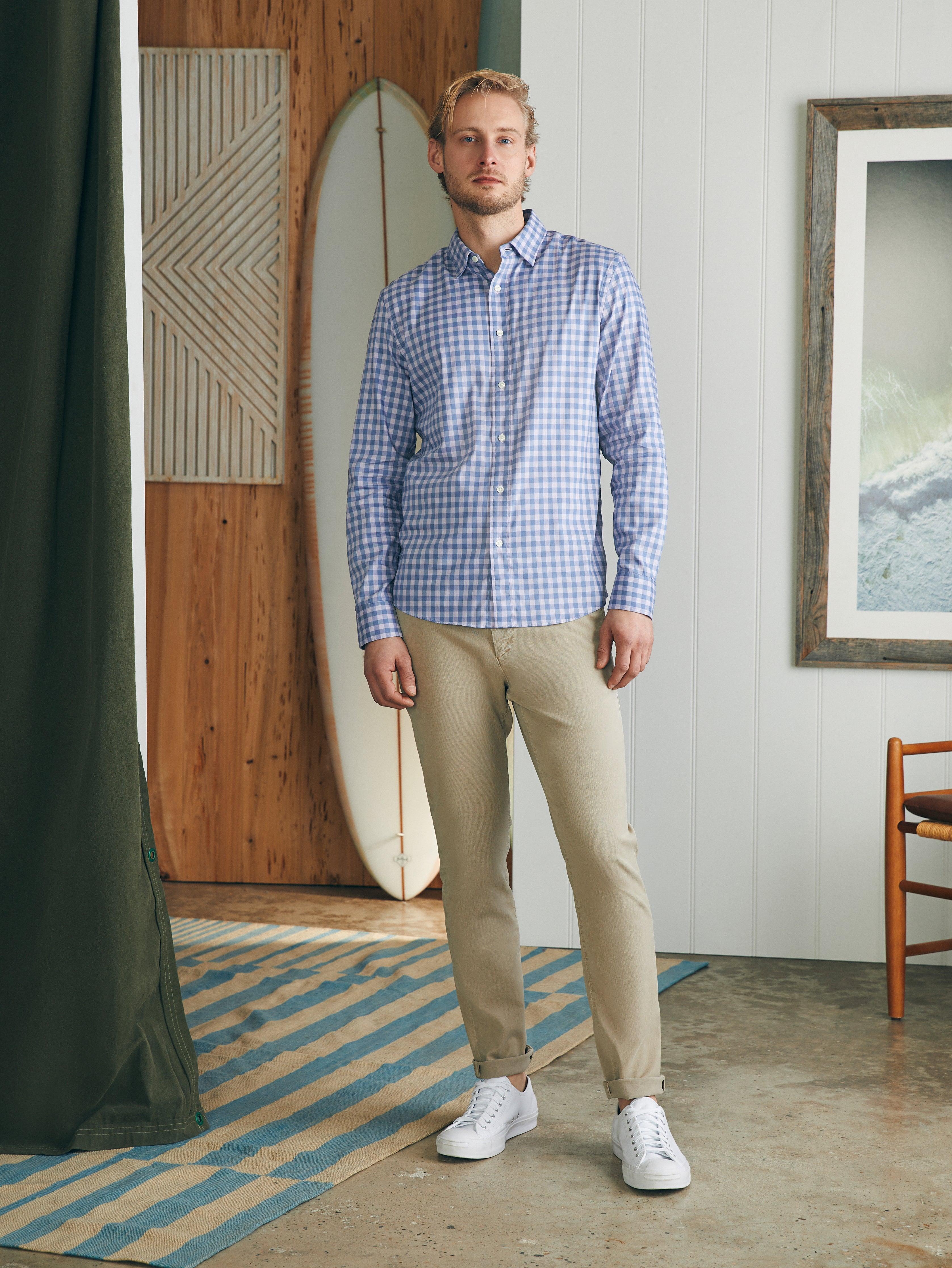 Movement™ Shirt - Lilac Waters Gingham Male Product Image