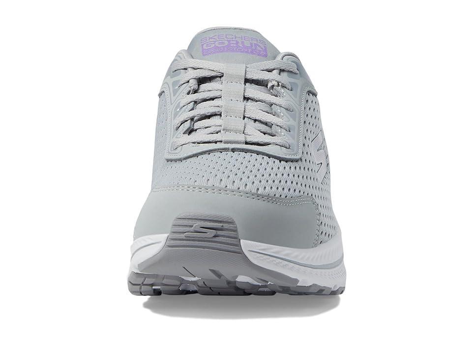 SKECHERS Go Run Consistent 2.0 Endure Hands Free Slip-Ins (Gray/Lavender) Women's Shoes Product Image