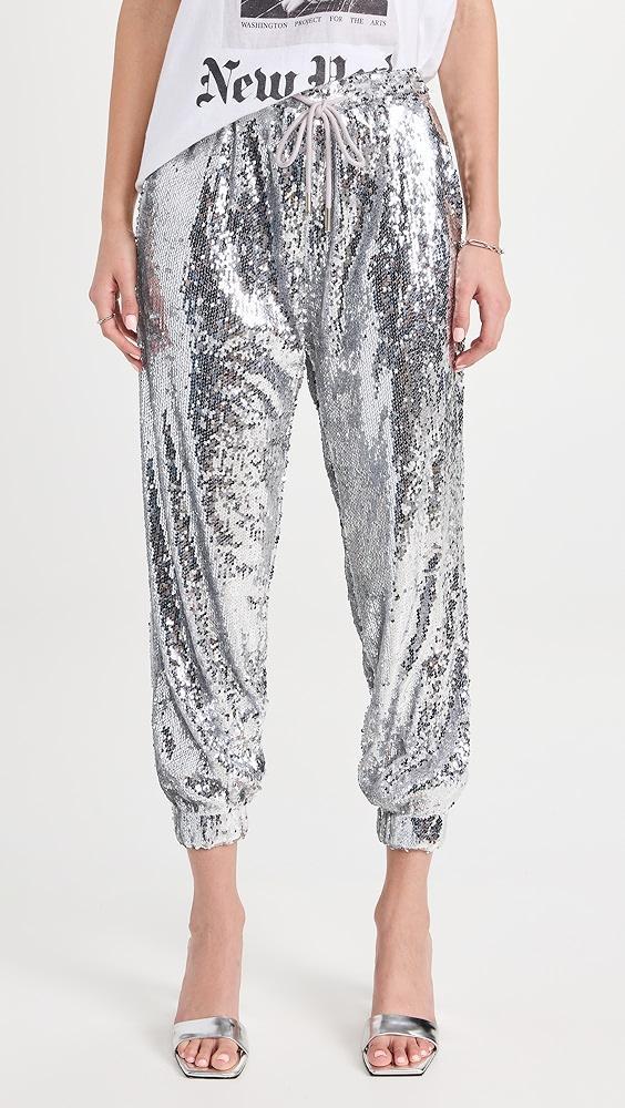 English Factory Sequin Joggers | Shopbop Product Image