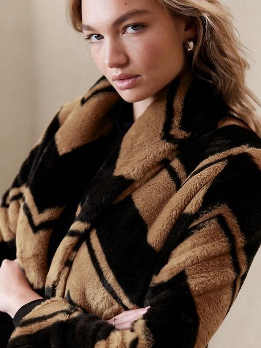 Faux Fur Coat Product Image