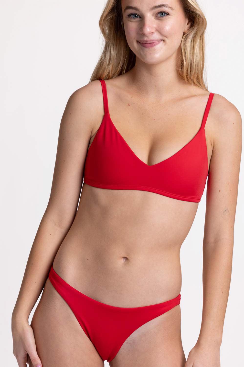 Kelia Bikini Bottom - Cherry Female Product Image