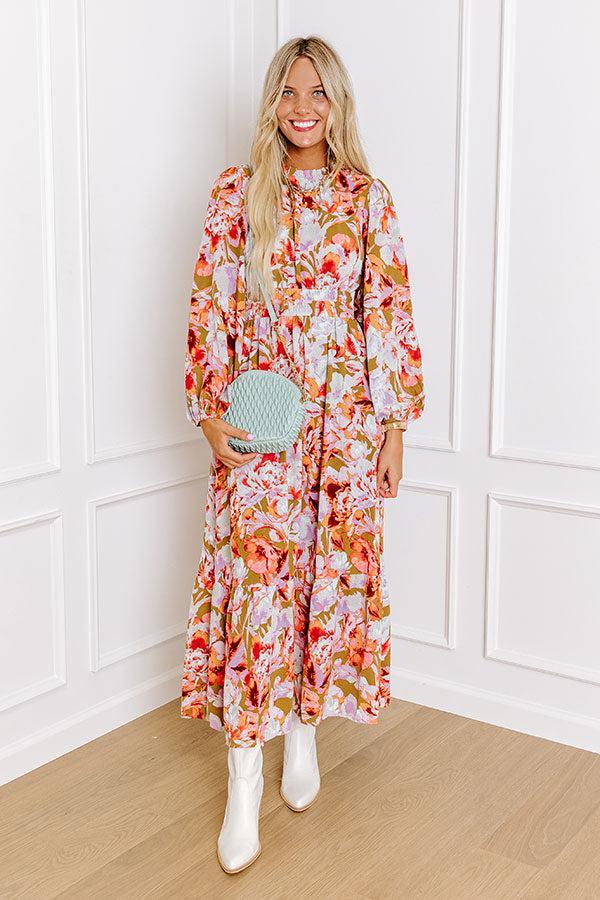 Peony Please Maxi Dress Product Image