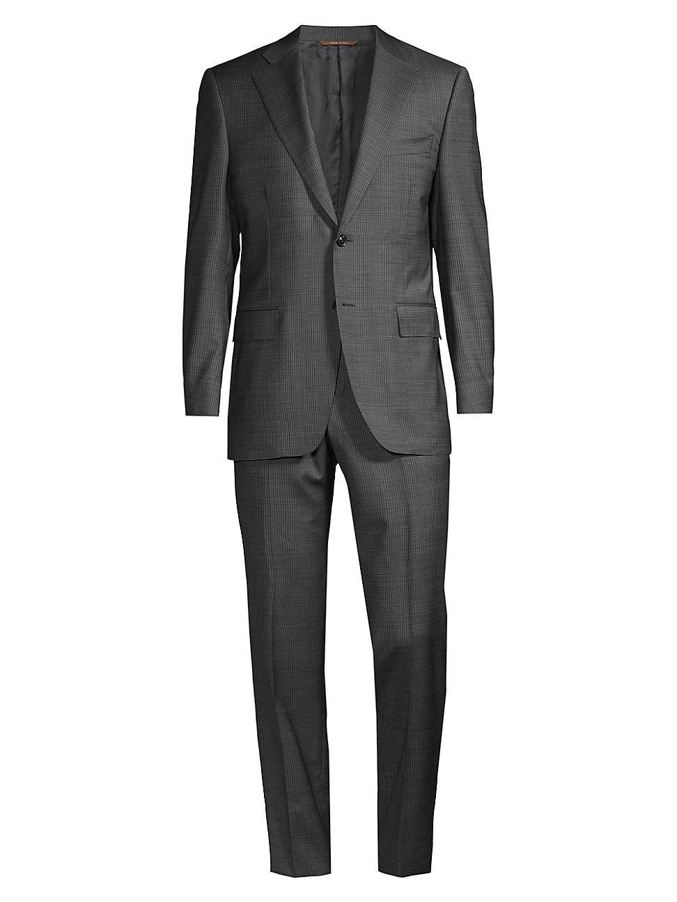 Mens Siena Wool Single-Breasted Suit Product Image