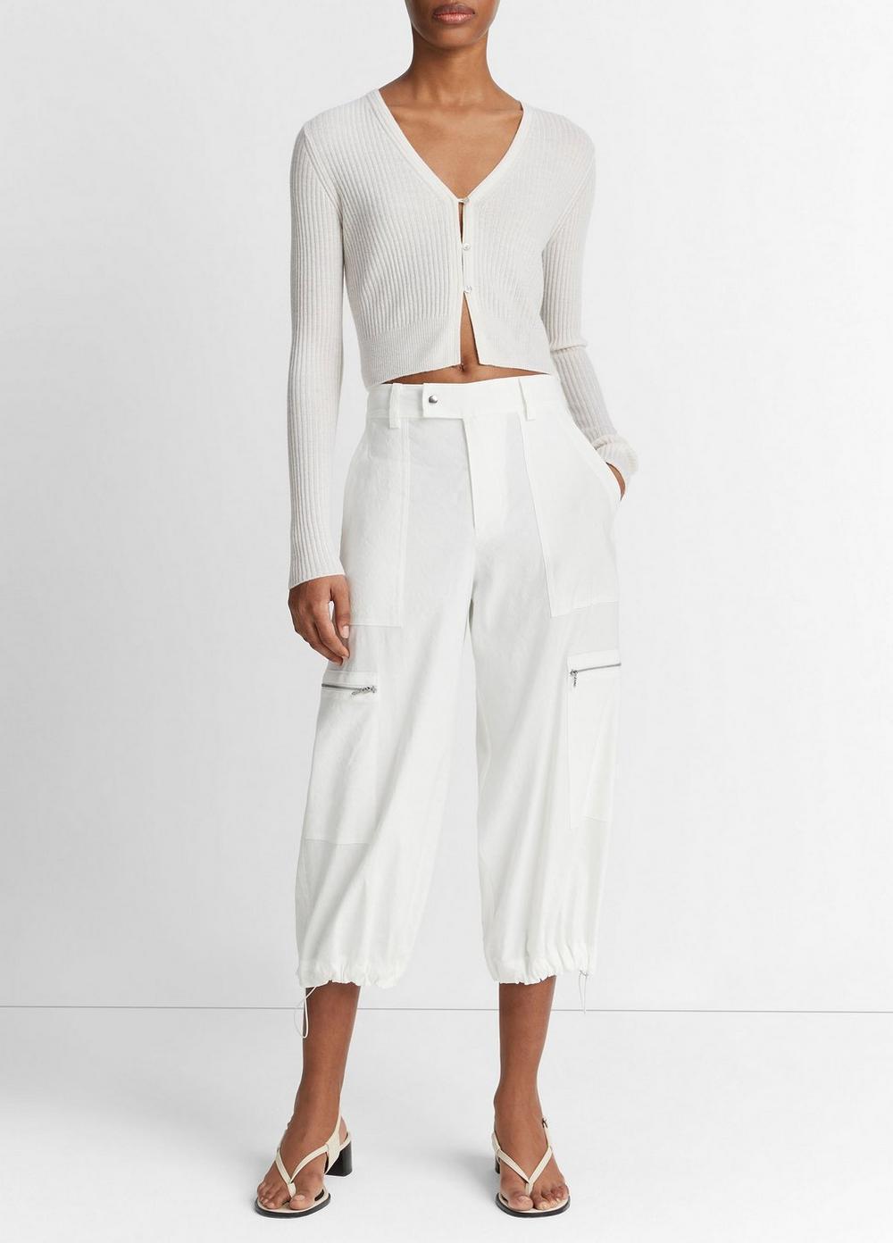 Low-Rise Cropped Parachute Pant Product Image