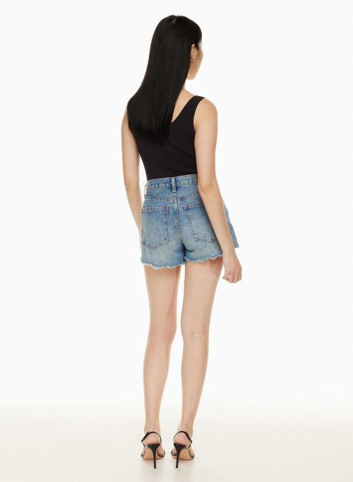 the ex-boyfriend hi-rise denim short Product Image