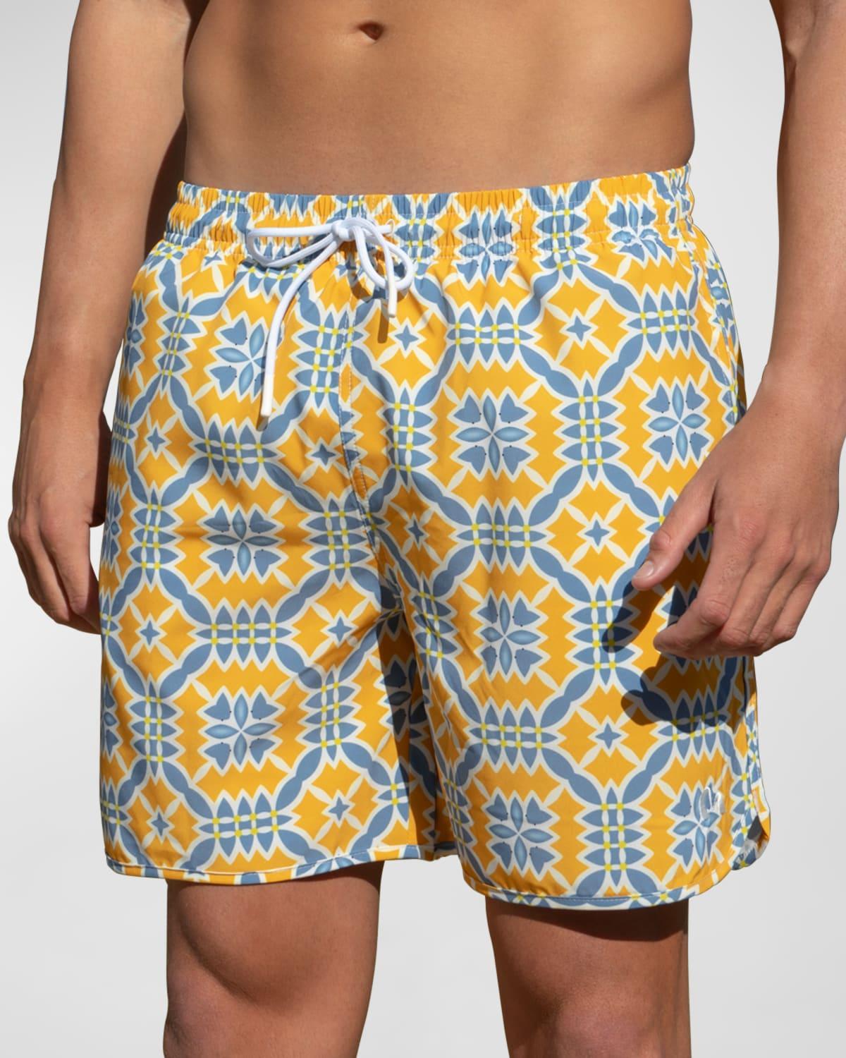 Mens Monsegur Printed Swim Shorts Product Image