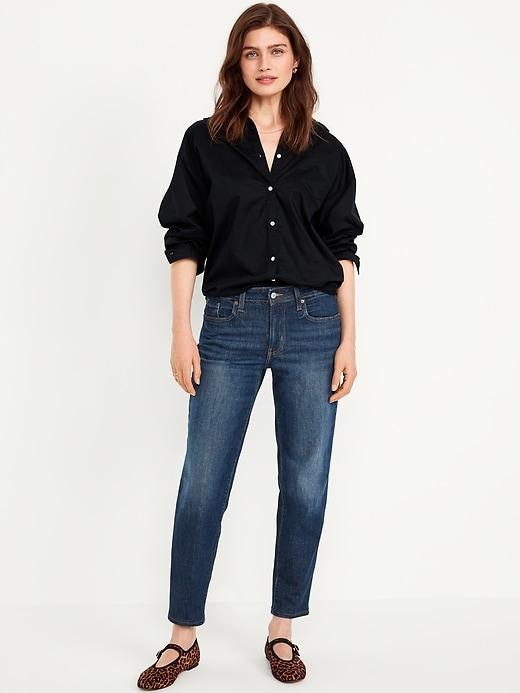 Mid-Rise OG Straight Ankle Jeans Product Image