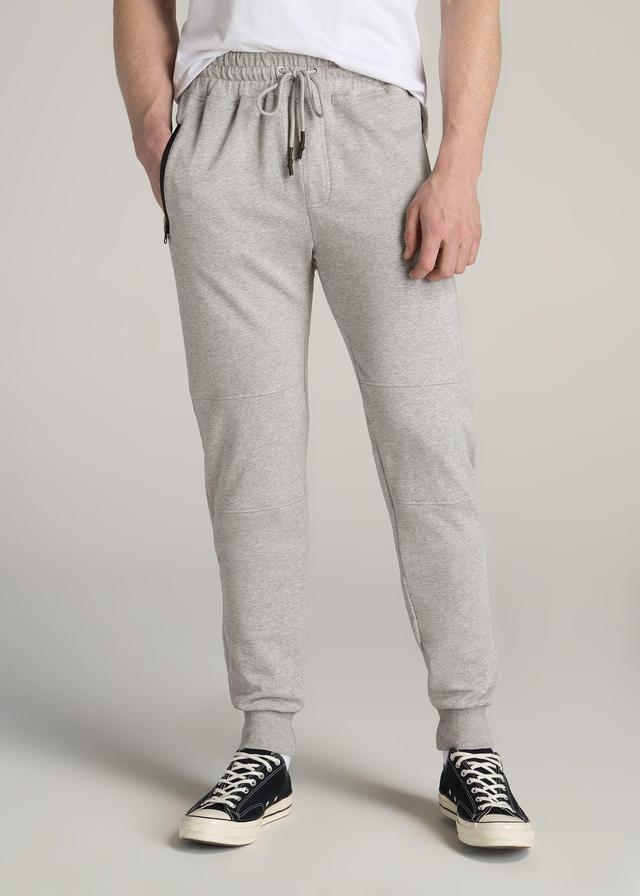 Wearever French Terry Men's Tall Joggers in Grey Mix Male Product Image