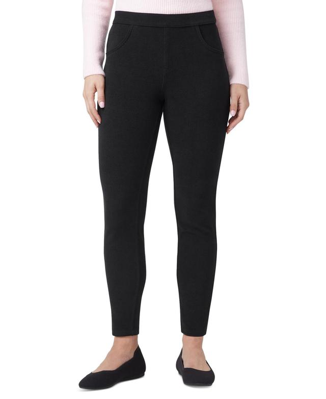 Hue Womens High-Rise Butter Twill Denim Leggings Product Image