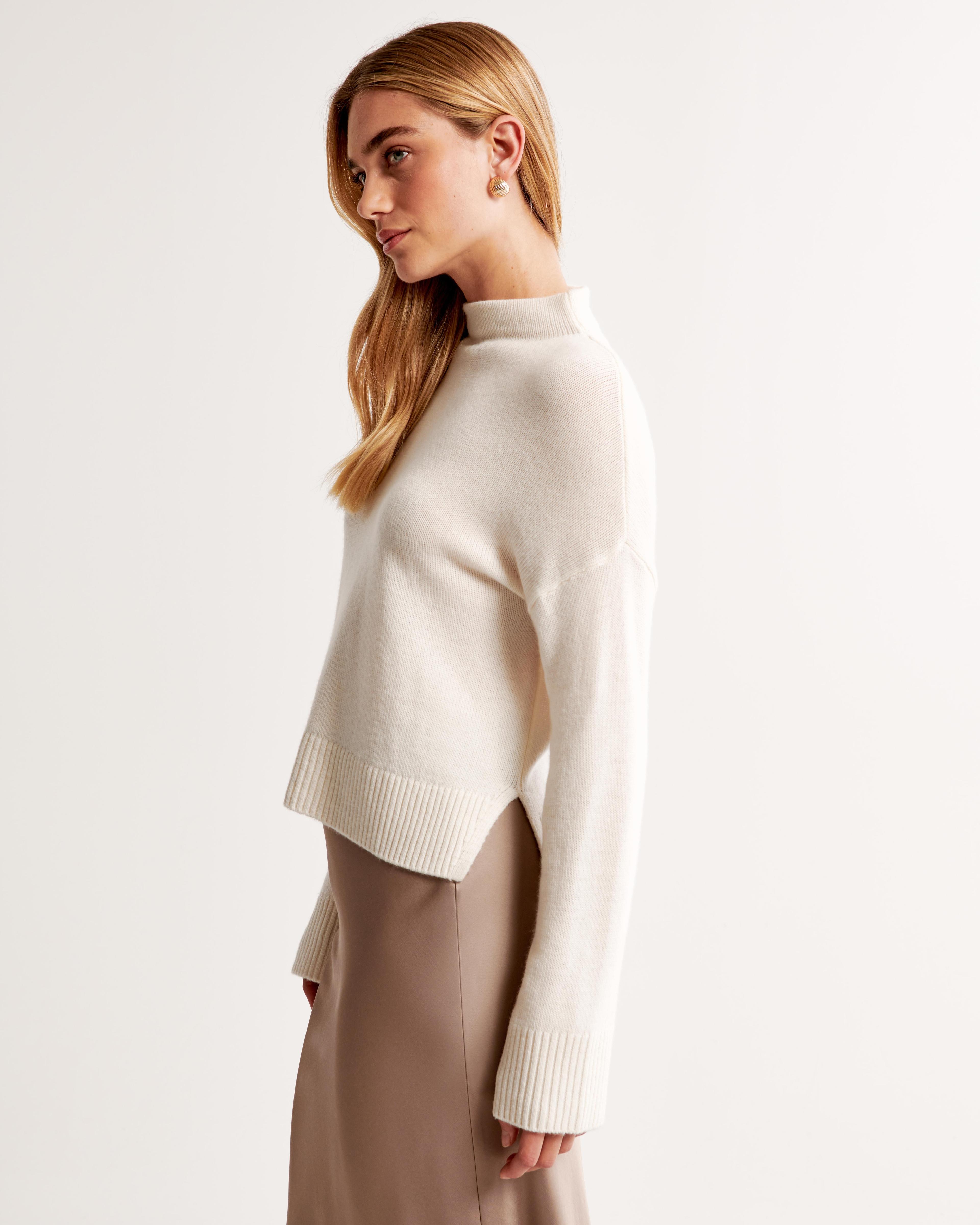 Cashmere Mockneck Sweater Product Image