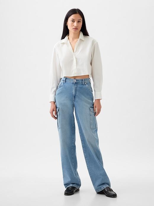 Organic Cotton Cropped Shirt product image