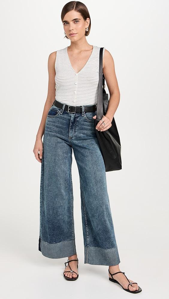 rag & bone Sofie High Rise Wide Leg Jeans | Shopbop Product Image