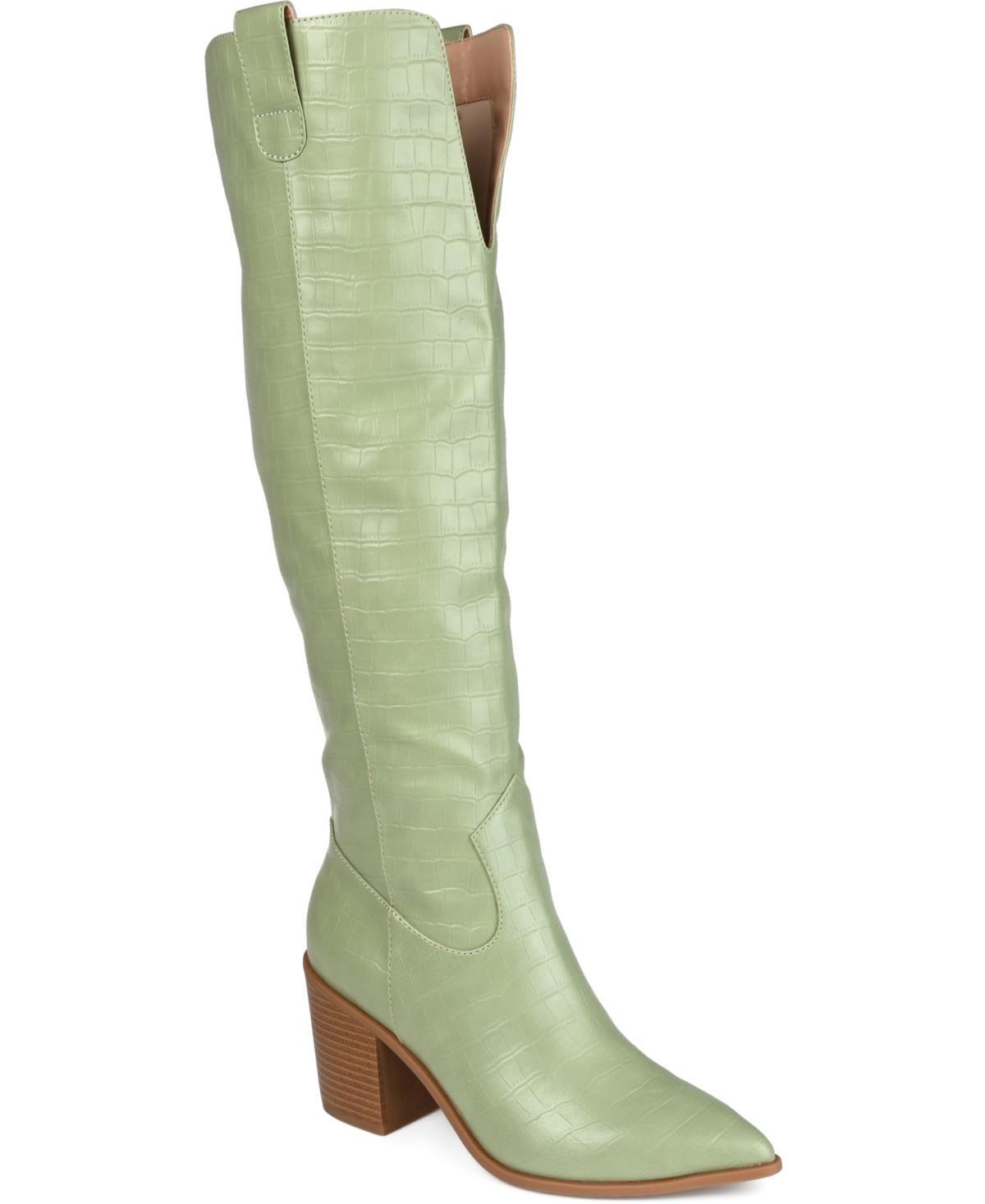 Journee Collection Womens Therese Extra Wide Calf Knee High Boots Product Image