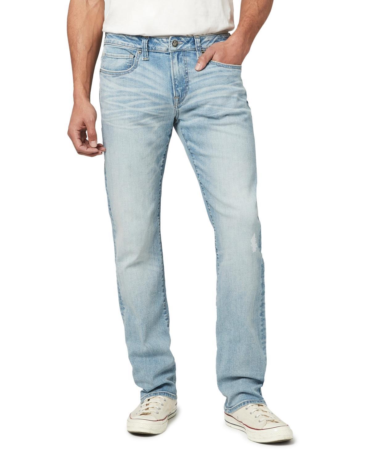 Mens Crinkled Classic Straight Six Jeans Product Image