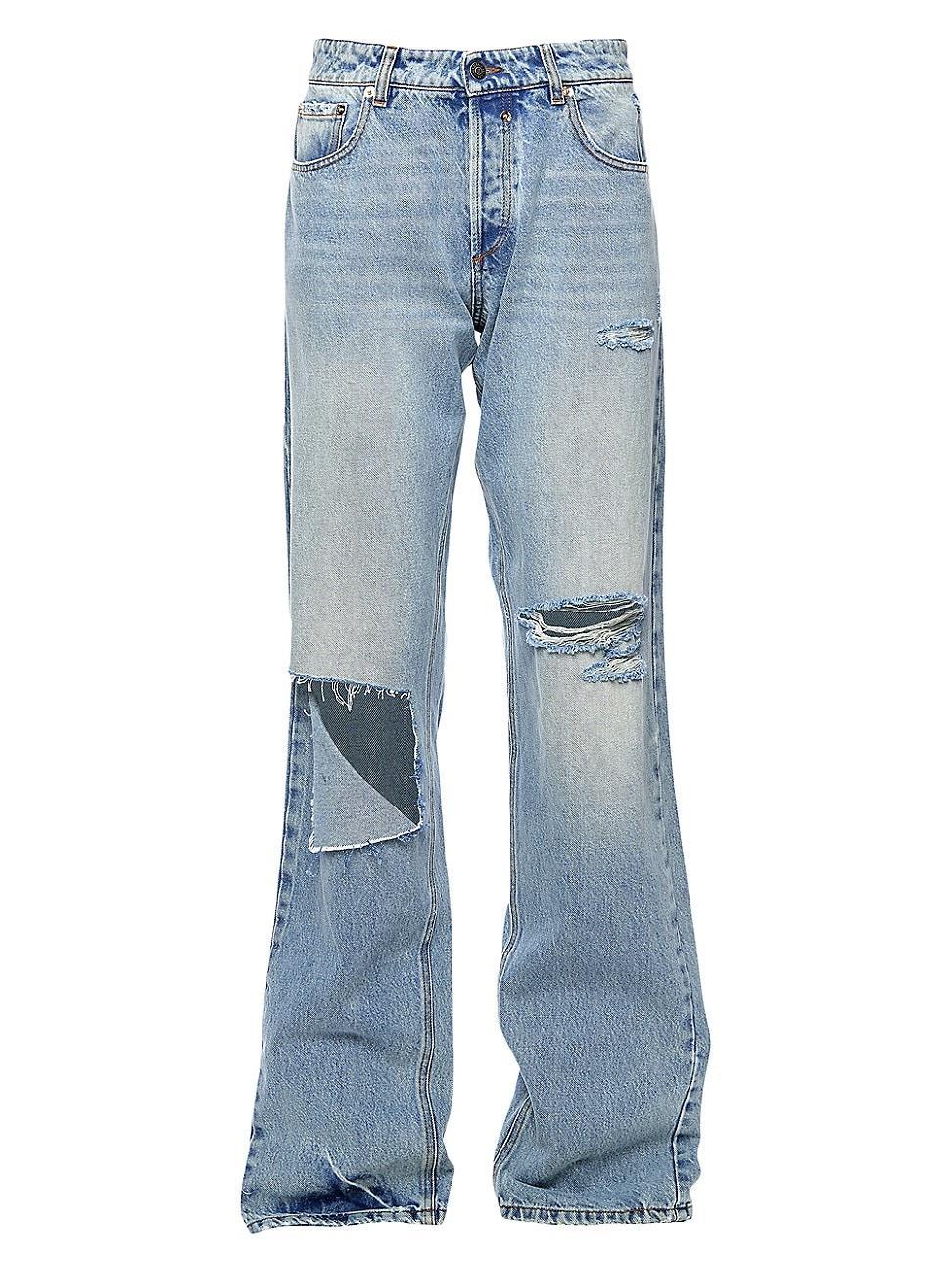 Mens Kyle Baggy Straight Leg Jeans Product Image