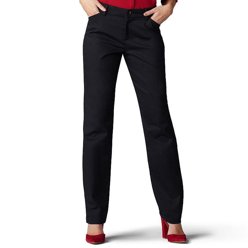 Lee® Womens Wrinkle Free Relaxed Pant Product Image