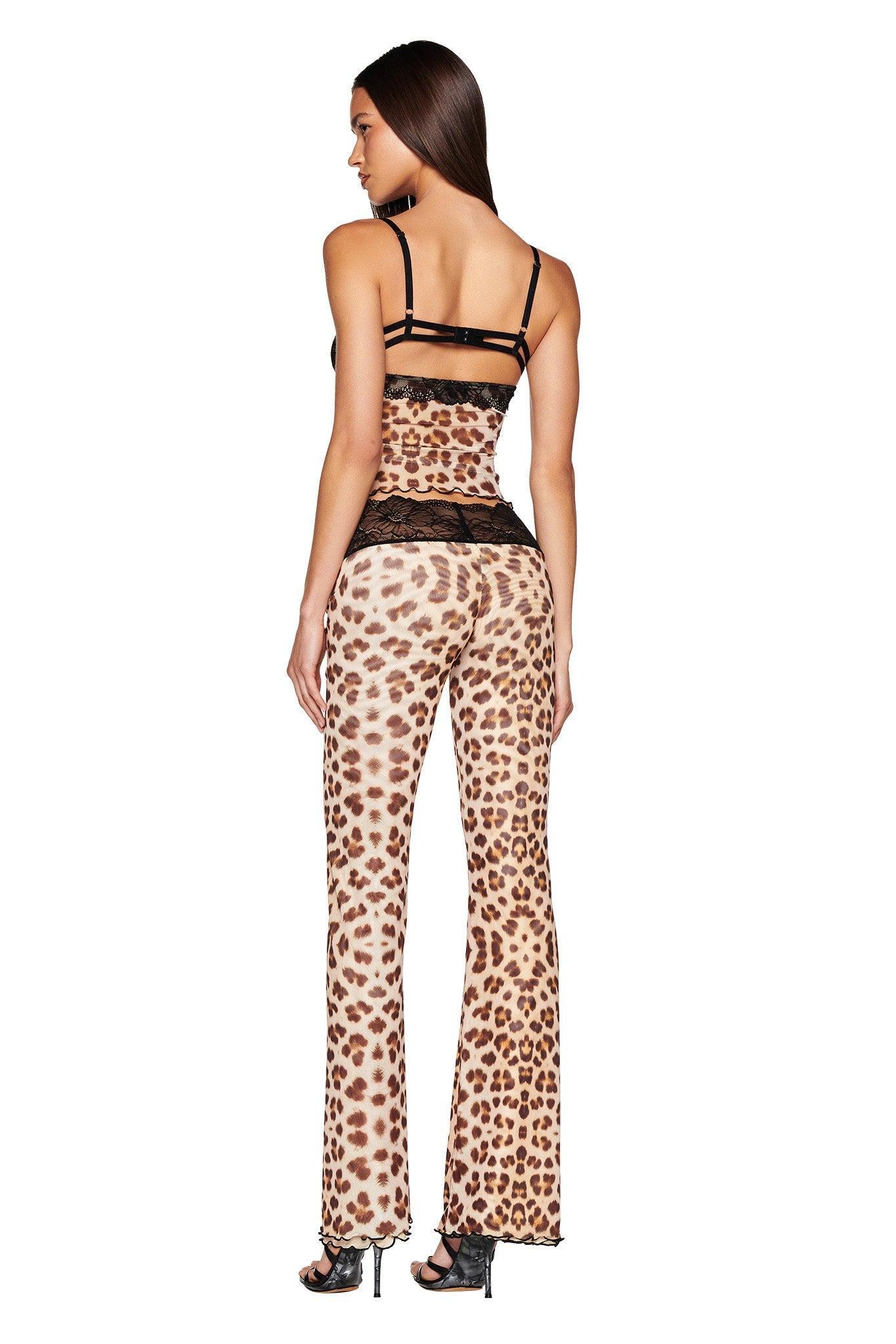 SILO PANT - NEUTRAL : LEOPARD Product Image