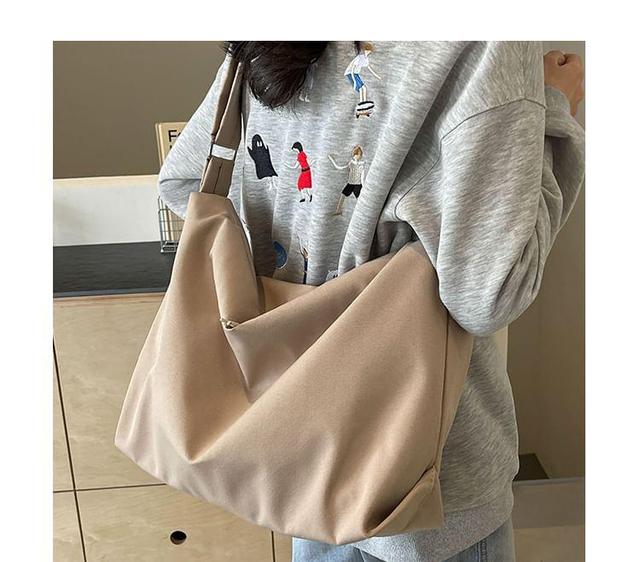 Plain Fabric Crossbody Bag Product Image