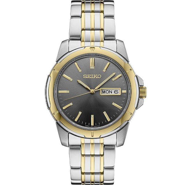 Seiko Mens Essentials Two-Tone Stainless Steel Bracelet Watch 39mm Product Image