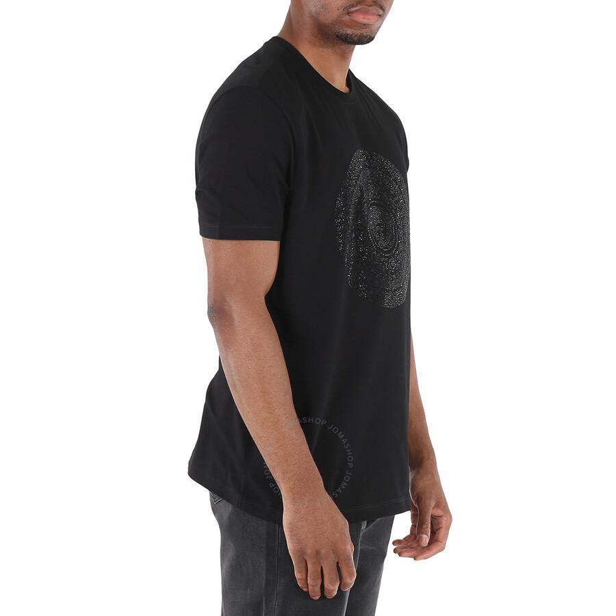 Men's Black Barocco Silhouette T-shirt Product Image