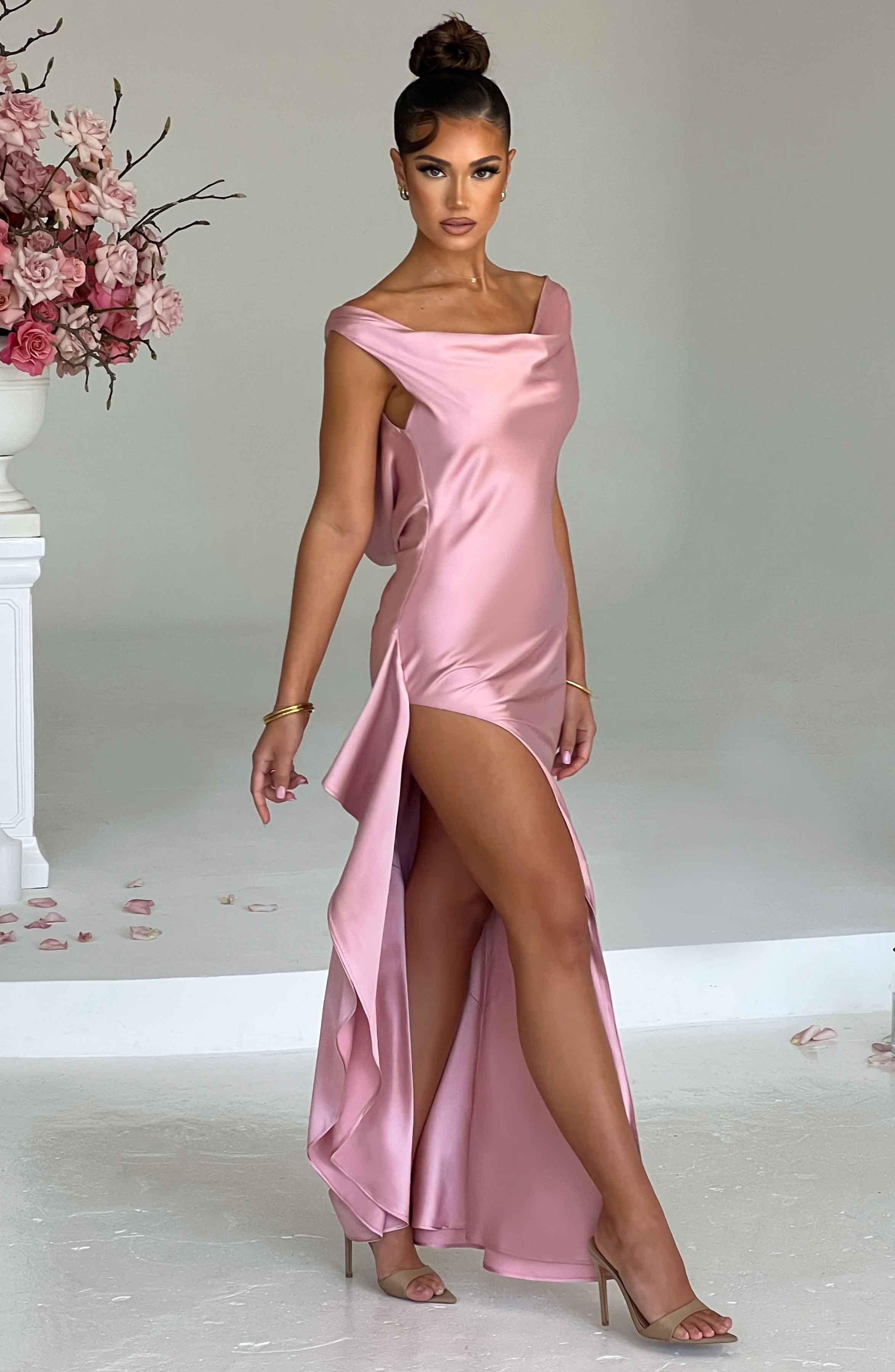 Marilyn Maxi Dress - Blush Product Image