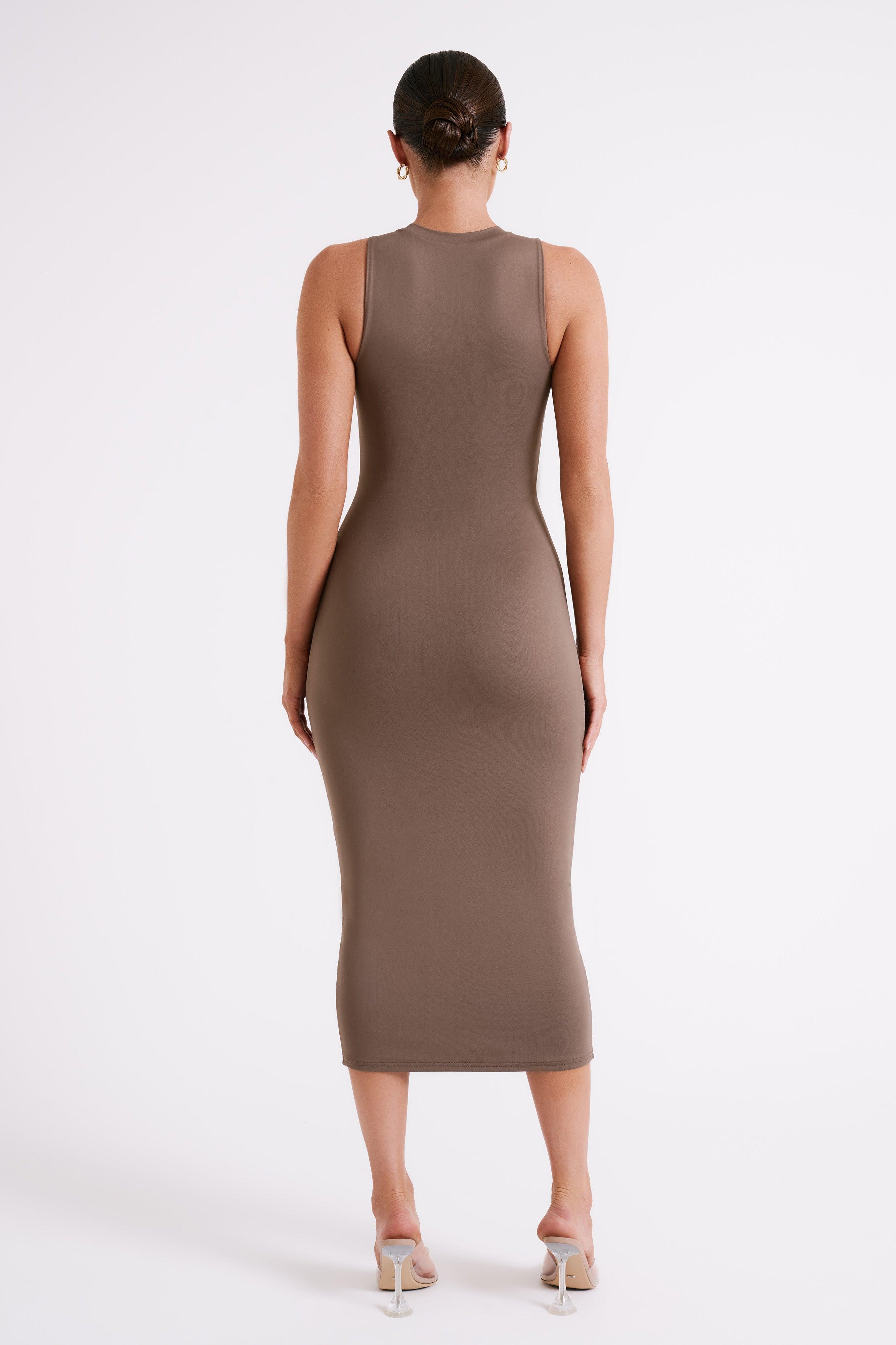 Jill Sleeveless Tank Midi Dress - Coco Product Image