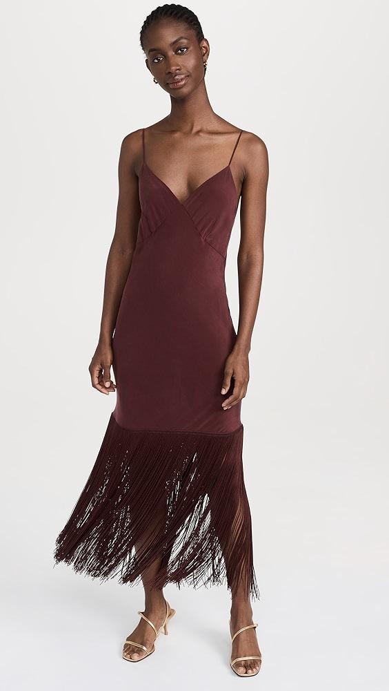 Olivia von Halle Zoya Slip Dress | Shopbop Product Image