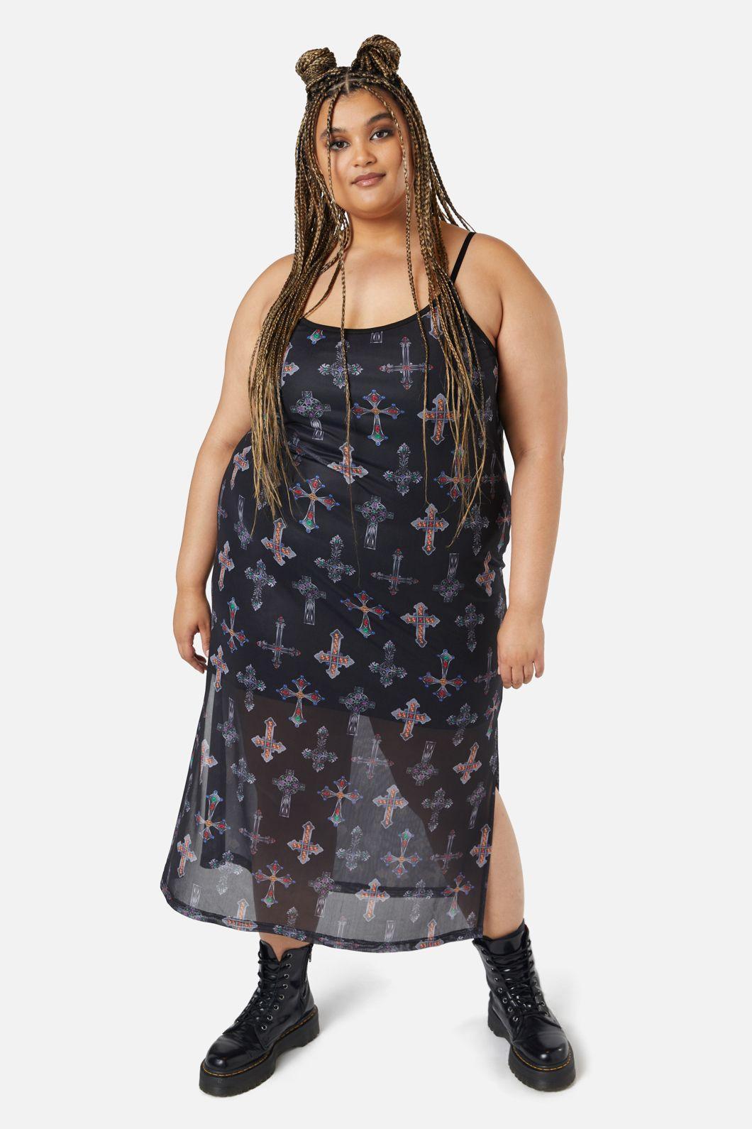 Hope Had Died Mesh Dress Product Image