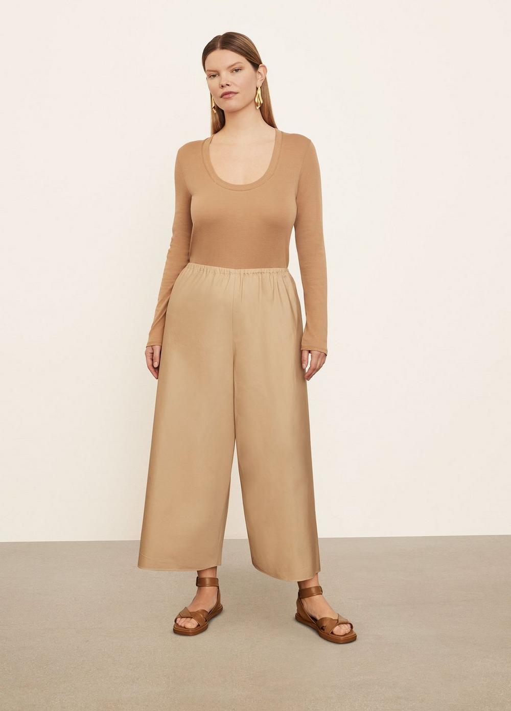 Poplin Bias Culotte Product Image