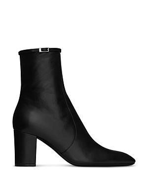 Womens Betty Booties In Smooth Leather Product Image