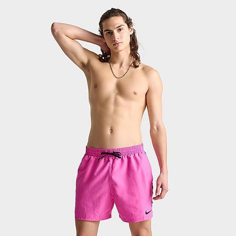 Mens Nike Swim Tape Logo 5 Volley Shorts Product Image