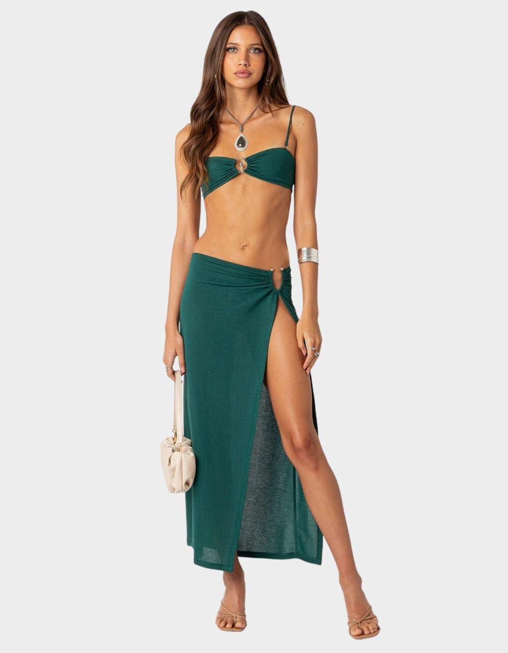 EDIKTED Nyssa Wrap Midi Skirt Product Image