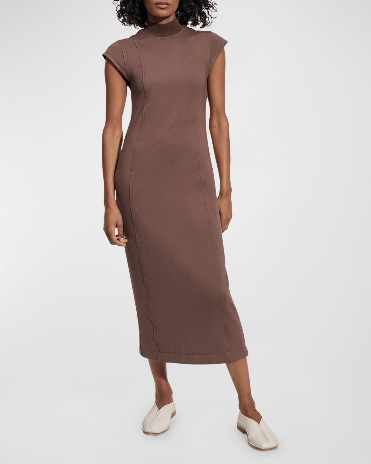 Varley Taunton Midi Dress (Chestnut) Women's Dress Product Image