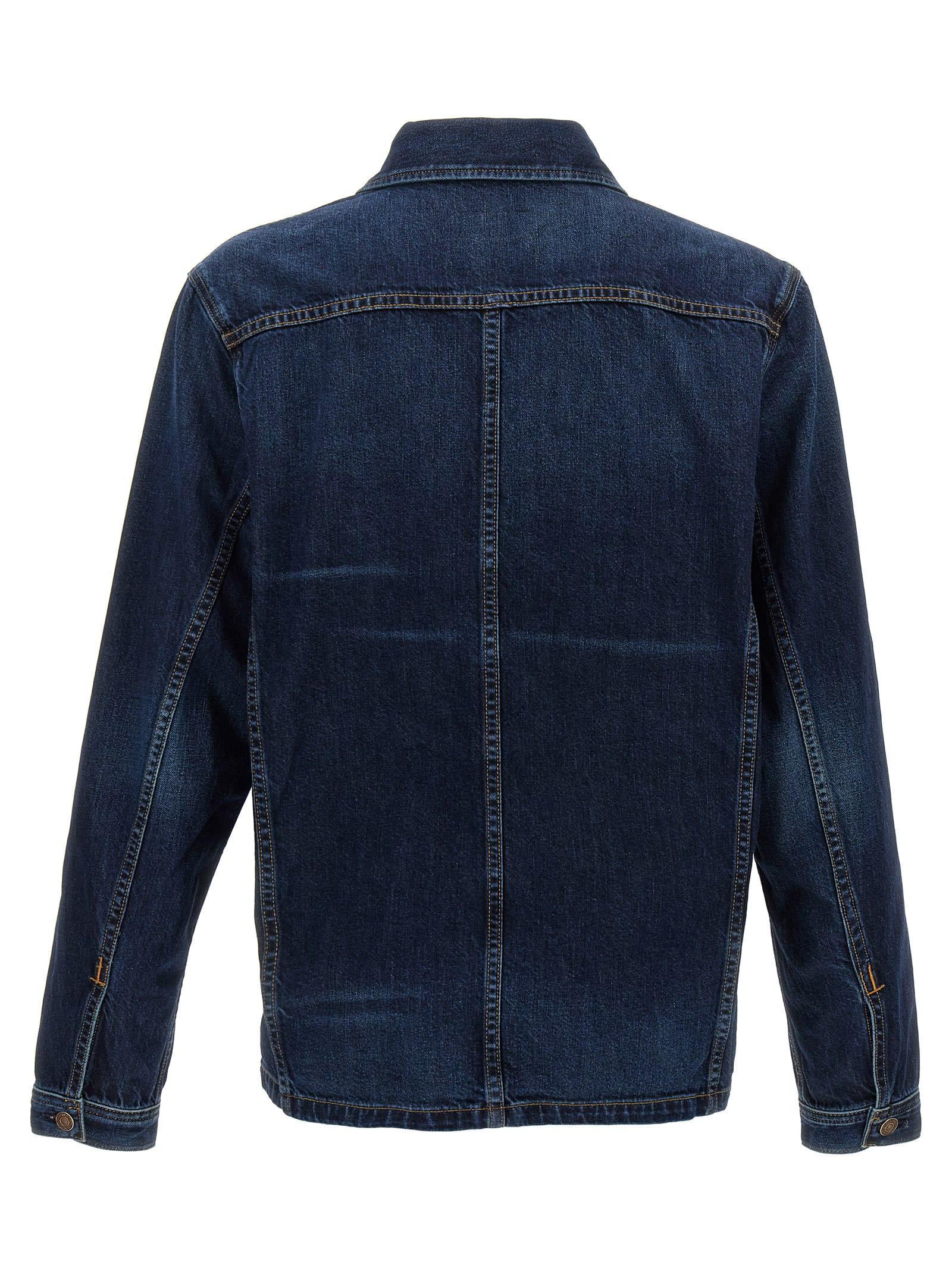 TOM FORD Blue Denim Shirt Product Image