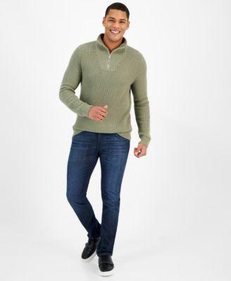 I.n.c. International Concepts Mens Matthew Quarter-Zip Sweater, Created for Macys product image