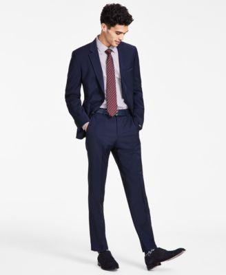 Hugo By Hugo Boss Mens Modern Fit Wool Suit Product Image