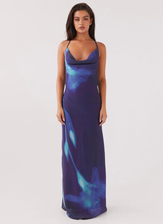 Astra Maxi Dress - Cyber Rose Product Image