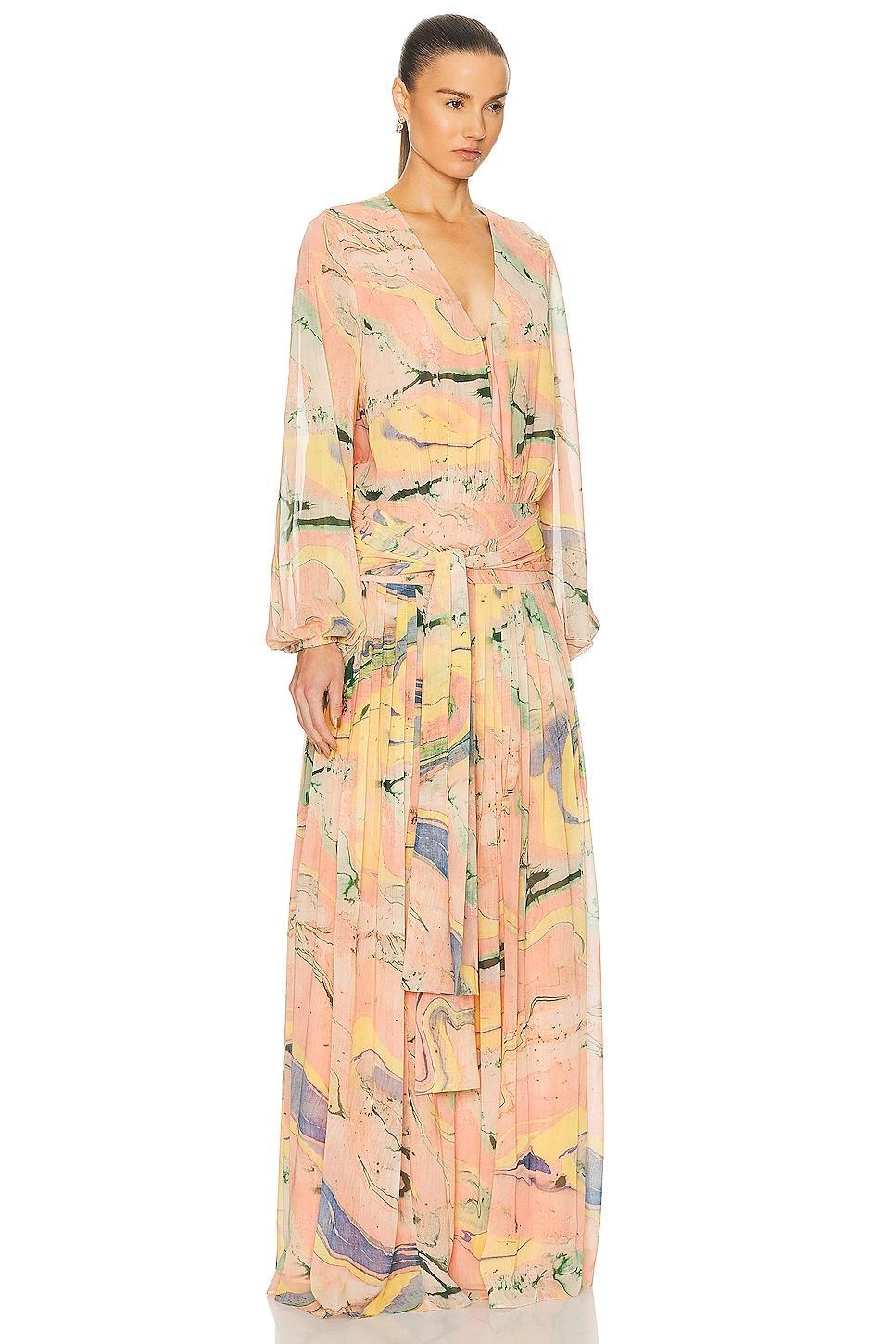 Alexis Diane Dress in Peach Product Image