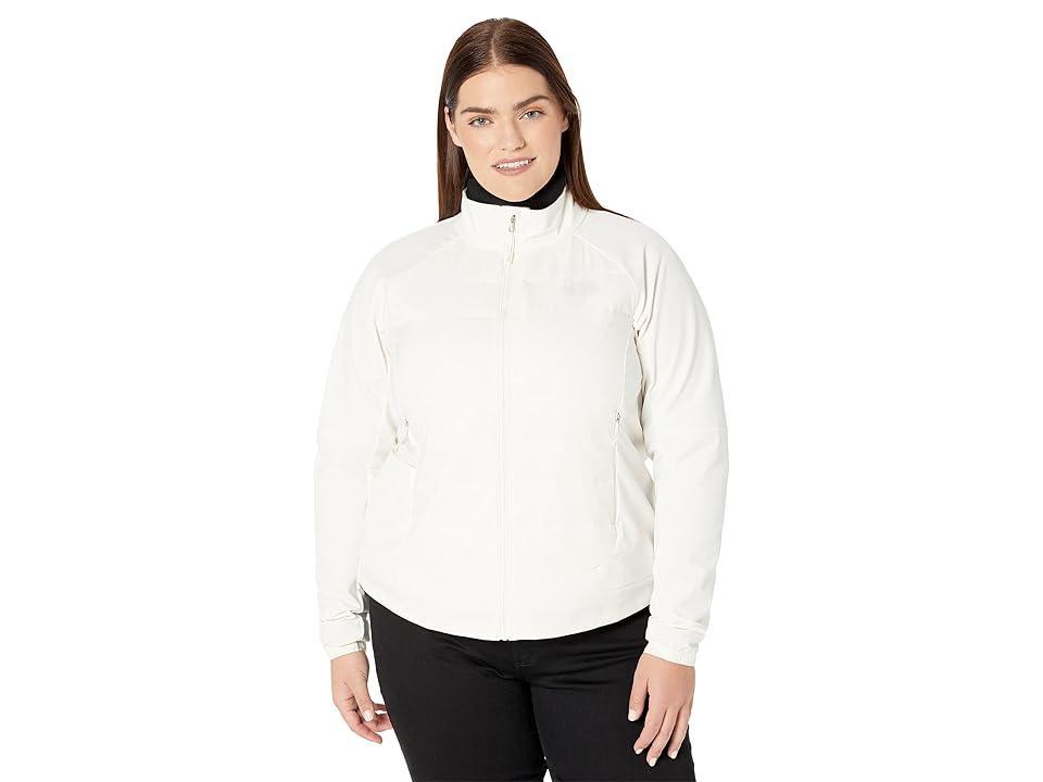 The North Face Plus Size Shelter Cove Hybrid Jacket (Gardenia ) Women's Clothing Product Image