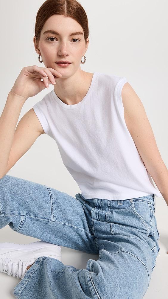 AMO Sleeveless Babe Tee | Shopbop Product Image