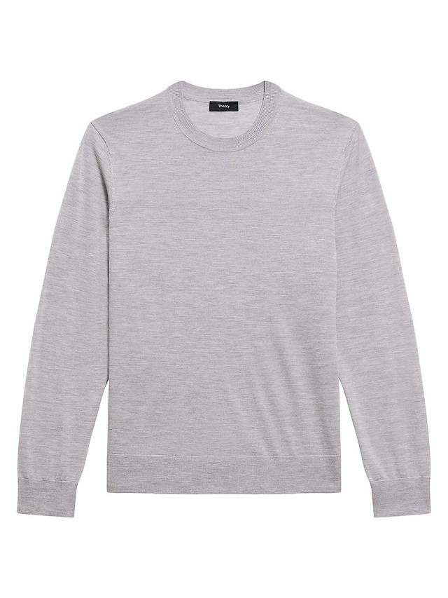 Mens Wool Crewneck Sweater Product Image