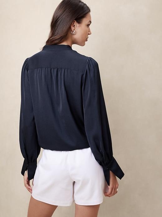 Volume-Sleeve Blouse Product Image