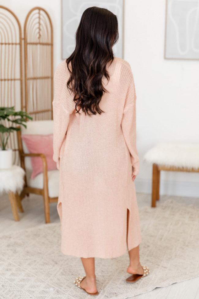 You Made Me Blush Long Cardigan FINAL SALE Product Image