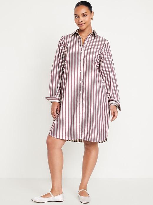 Jean Mini Shirt Dress Product Image