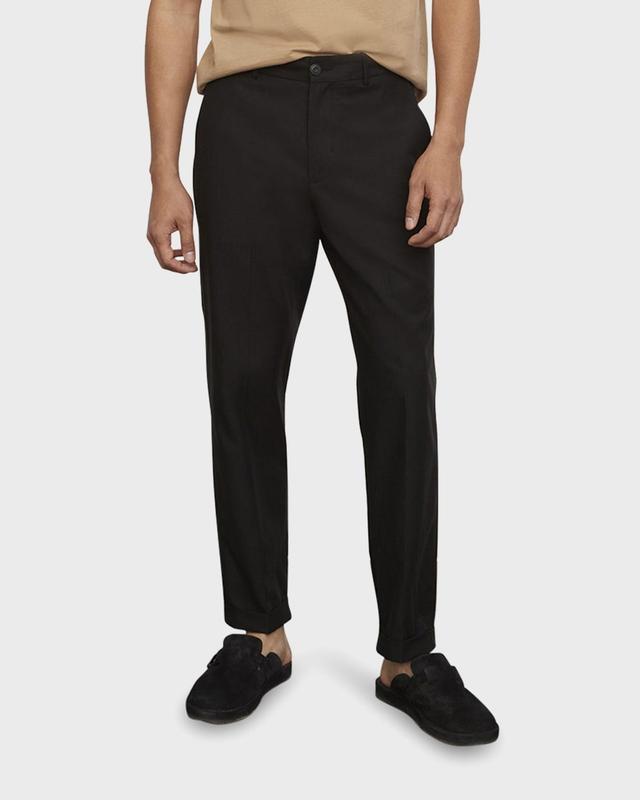 Mens Tapered Cuffed Trousers Product Image