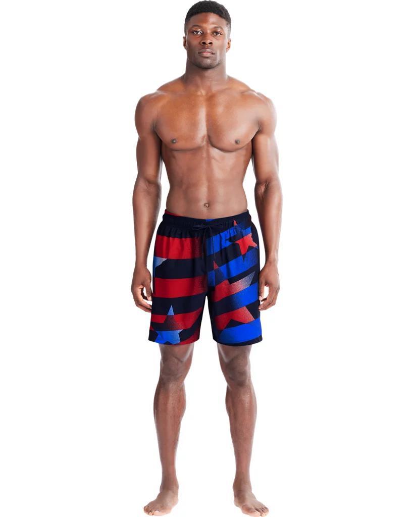 Men's UA Flag Streamer Swim Volley Shorts Product Image