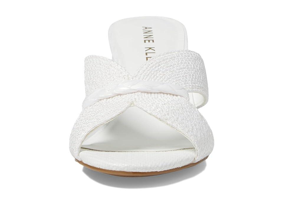 Anne Klein Aubrie Block Heel Raffia Sandal Product Image