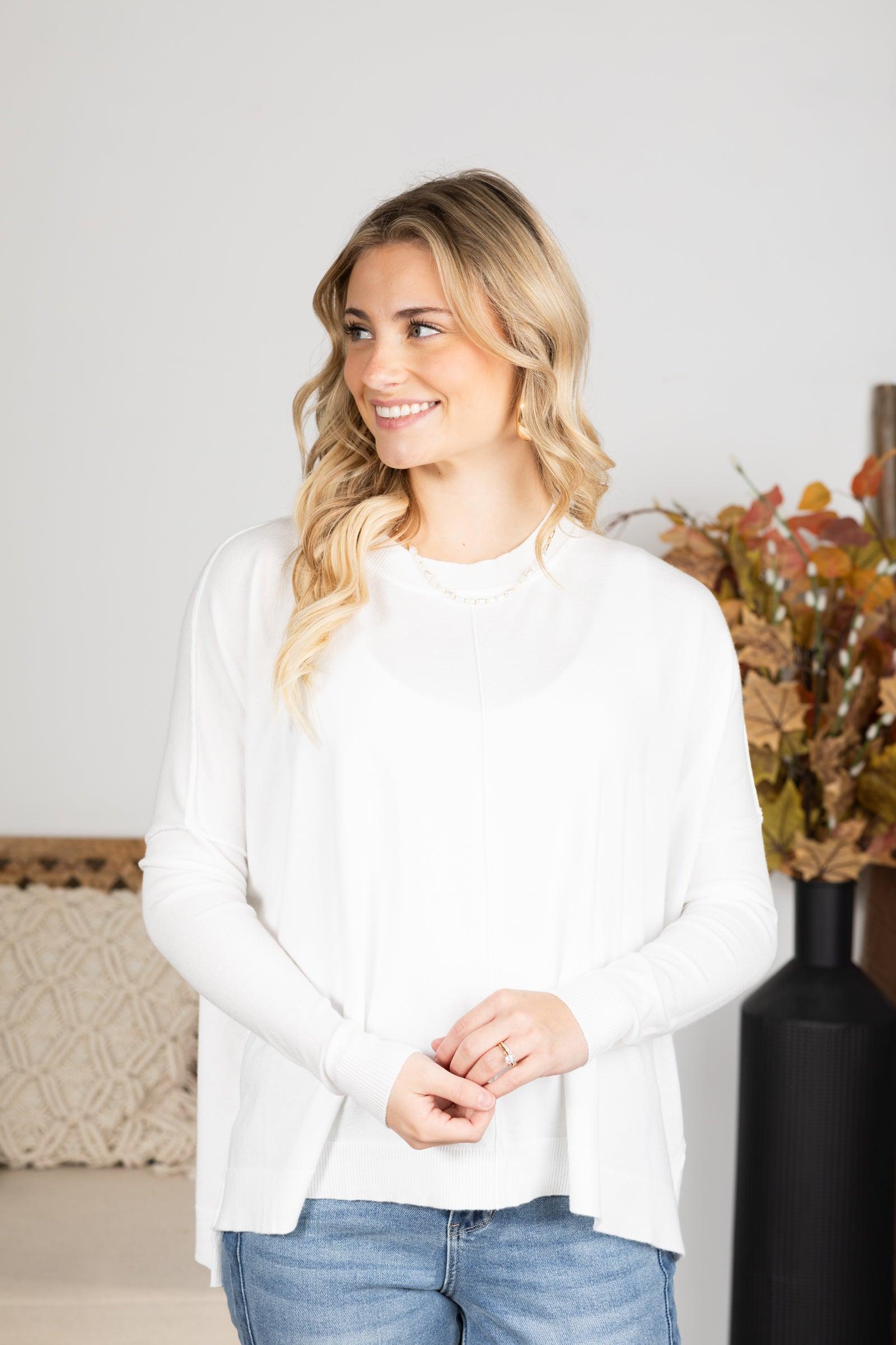 Cashmere Blend Sweater Product Image