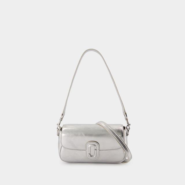 MARC JACOBS The Small Shoulder Bag -  - Leather - Silver Product Image